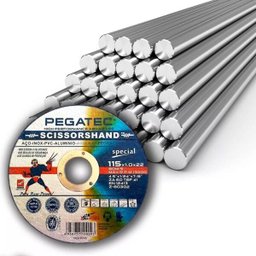20 Disco Corte Fino Especial Aço Inox Ferro Alumínio 4 1/2 - 5 20 Disco Corte Fino Especial Aço Inox Ferro Alumínio 4 1/2 - 5