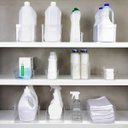 Ver imagem 7 de Kit 2 Organizadores De Armário 30x10x7cm Caixas Organizadoras Retangulares Com Alças Clear OU