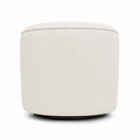 Ver imagem 7 de Poltrona Giratória 87cm Heidi Bouclé Nobre Off White - Sallar Home