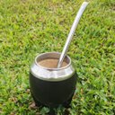 Ver imagem 2 de Bomba Para Tereré Chimarrão Lisa Aço Inox 19cm Bojo Mola Com Rosca