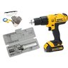 Furadeira Parafusadeira De Impacto 1/2 Bateria 20v Dewalt + Jg. Bits 6 Pçs - 1