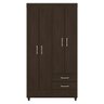 Guarda-Roupa Meraki com 4 Portas e 2 Gavetas Ébano Touch Dst - 2