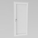 Ver imagem 2 de Porta de Giro PVC 210 x 100cm Wigga Abertura Esquerda