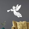 Escultura de Parede em MDF Anjo Voando - 1