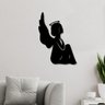 Escultura de Parede em MDF Anjo Sentado - 1