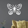 Escultura de Parede em MDF Borboleta Geométrica - 2