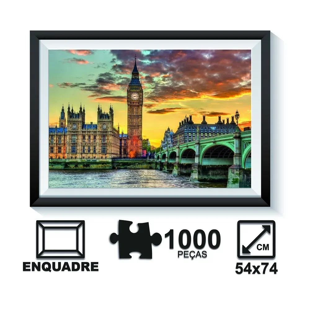 Quebra-Cabeça Big Ben - 1.000 Pçs - 2