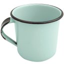 Ver imagem 1 de Caneca Esmaltada Xícara de Café Chá 400ml Caneca Agata Verde Baby