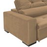 Sofá Moa Retrátil e Reclinável 2,14M Suede Liso Bege Dst - 3
