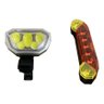 Kit Lanterna + Farol Bicicleta Luz Led Recarregável Lt8551 Luuk Young - 6