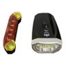 Kit Lanterna + Farol Bicicleta Luz Led Recarregável Lt8551 Luuk Young - 1