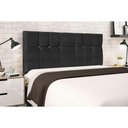 Ver imagem 2 de Cabeceira Casal Opala 144cm Cama Box 138cm Cor Preto