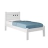 Cama de Solteiro Branco Paola Ii Framar - 3