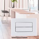 Ver imagem 3 de Interruptor Duplo Paralelo Embutir em Moveis Sleek Margirius Cor:branca