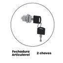Ver imagem 6 de Arquivo para Pasta Suspensa com Chave 4 Gavetas P25 128cmx45,7cmx47,3cm Grafito Branco