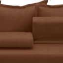 Ver imagem 6 de Sofá Retrátil Reclinável 3 Lugares 195cm Roma F05 Veludo Terracota - Mpozenato