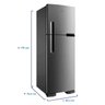 Geladeira 375l Brastemp Brm44 Inox 220v Platinum - 6