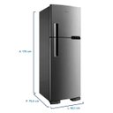 Ver imagem 6 de Geladeira 375l Brastemp Brm44 Inox 220v Platinum