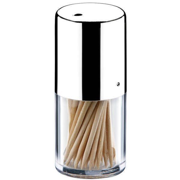 Conjunto 6 Paliteiros Inox Porta Palitos de Dente Restaurante Lancheria Brinox - 6