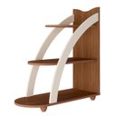 Ver imagem 1 de Mesa Apoio Mdf Sala de Estar 70 Cm 4503 Cedro Off White Arly