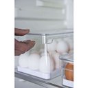 Ver imagem 6 de Kit 2 Organizadores De Geladeira Porta Ovos 36 Un Porta Frutas Legumes Verduras 5L Clear Fresh OU