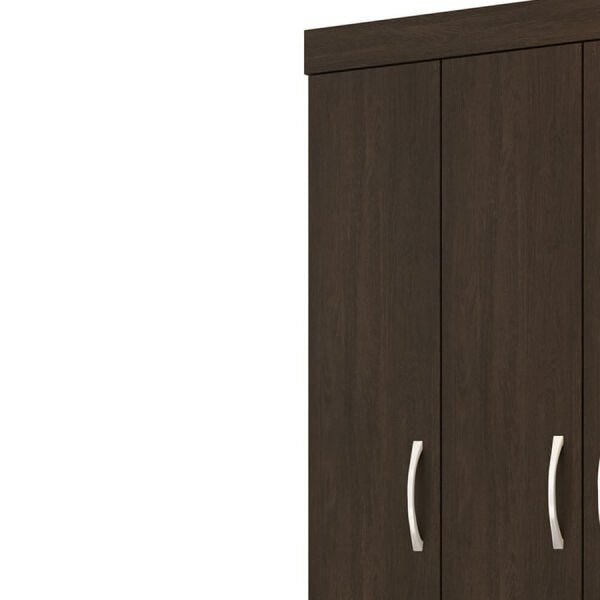 Guarda-Roupa Guatanale com 3 Portas e 1 Gaveta Ébano Touch Dst - 3