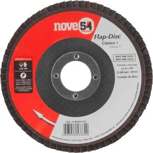 Disco Flap Disc Conico 4.1/2 G40 - Nove54
