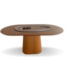 Ver imagem 3 de Mesa de Jantar Cone Oblongo Retangular Arredondada 180x100cm Cinamomo