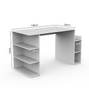 Ver imagem 5 de Escrivaninha Gamer para Computador High Fps - Branco