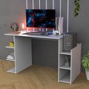 Ver imagem 3 de Escrivaninha Gamer para Computador High Fps - Branco