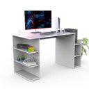 Ver imagem 1 de Escrivaninha Gamer para Computador High Fps - Branco