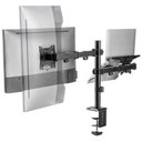 Ver imagem 4 de Suporte Duplo de Mesa para Monitor 17 a 32 e Notebook Tm24c