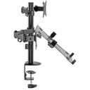 Ver imagem 3 de Suporte Duplo de Mesa para Monitor 17 a 32 e Notebook Tm24c