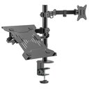 Ver imagem 6 de Suporte Duplo de Mesa para Monitor 17 a 32 e Notebook Tm24c