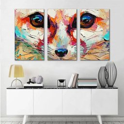 Kit Quadros Decorativos Pequena Raposa - 3