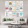 Kit 15 Placas Decorativas Frases Religiosas M2 - 1