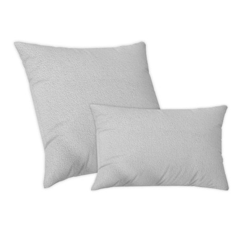 Capas para Almofadas Decorativa 50x50 e 50x30cm Capri Cinza Claro