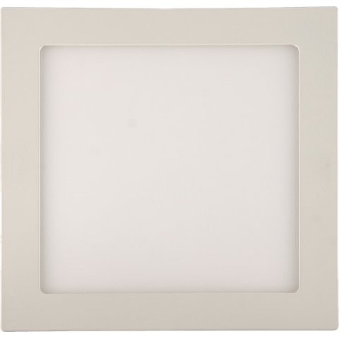 Painel Led Brilia Embutir Quadrado 220x220x08mm Branco 18W Autovolt 100-240V 4000 K - Neutro
