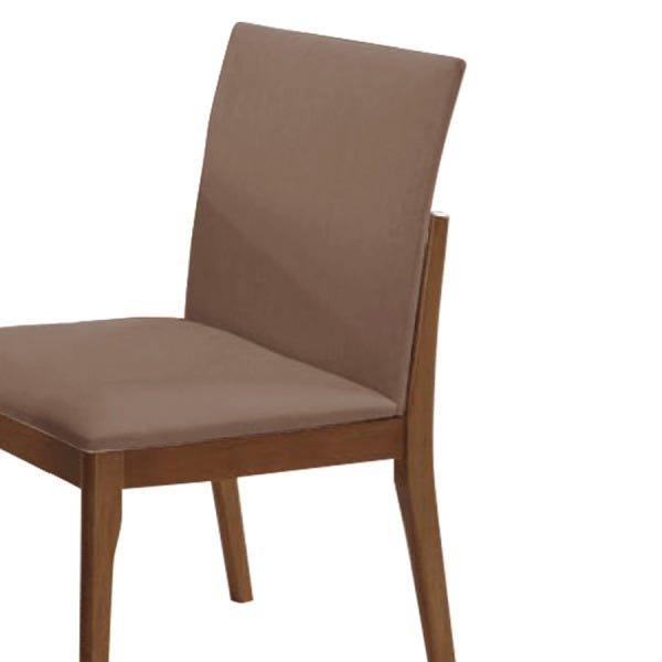 Cadeira Hércules Estofada Facto Marrom / Capuccino - 2