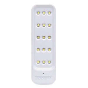 Luminária de Emergência Tle Mini Led Taschibra 1w 6500k Ip20 Recarregável