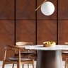 Papel de Parede Industrial Metal Aço Corten Ferrugem Vinílico Sala Quarto 15m - 1