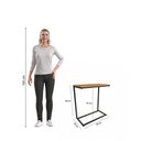 Ver imagem 6 de Mesa de Apoio Kappesberg Canela/preto Fosco