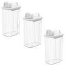 Ver imagem 1 de Kit 3 Dispensers para Amaciante Lavanderia Coza 1,5 New Retrô Pote com Medidor