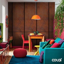 Papel de Parede Industrial Metal Aço Corten Ferrugem 1 3m - 4