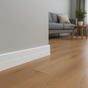 Ver imagem 2 de Rodapé PVC 7 Barras Branco Impermeável Premium Fácil Instalação 14 Metros