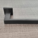 Ver imagem 6 de Toalheiro Preto Para Banheiro Suporte Porta Toalhas 60cm Gardênia