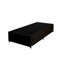 Ver imagem 4 de Cama Base Box Solteiro Super Confort Suede Preto + Colchão Solteiro Super Confort D33 24x88x188