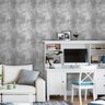 Papel de Parede Adesivo Industrial Cimento Queimado Cinza Autoadesivo Lavável Quarto Sala Cozinha 3m - 5