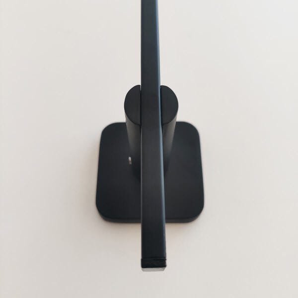 Porta Toalha Para Banheiro Toalheiro Suporte 60cm Quadrado Preto - 5