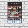 Quadro Decorativo Serie Friends - 3